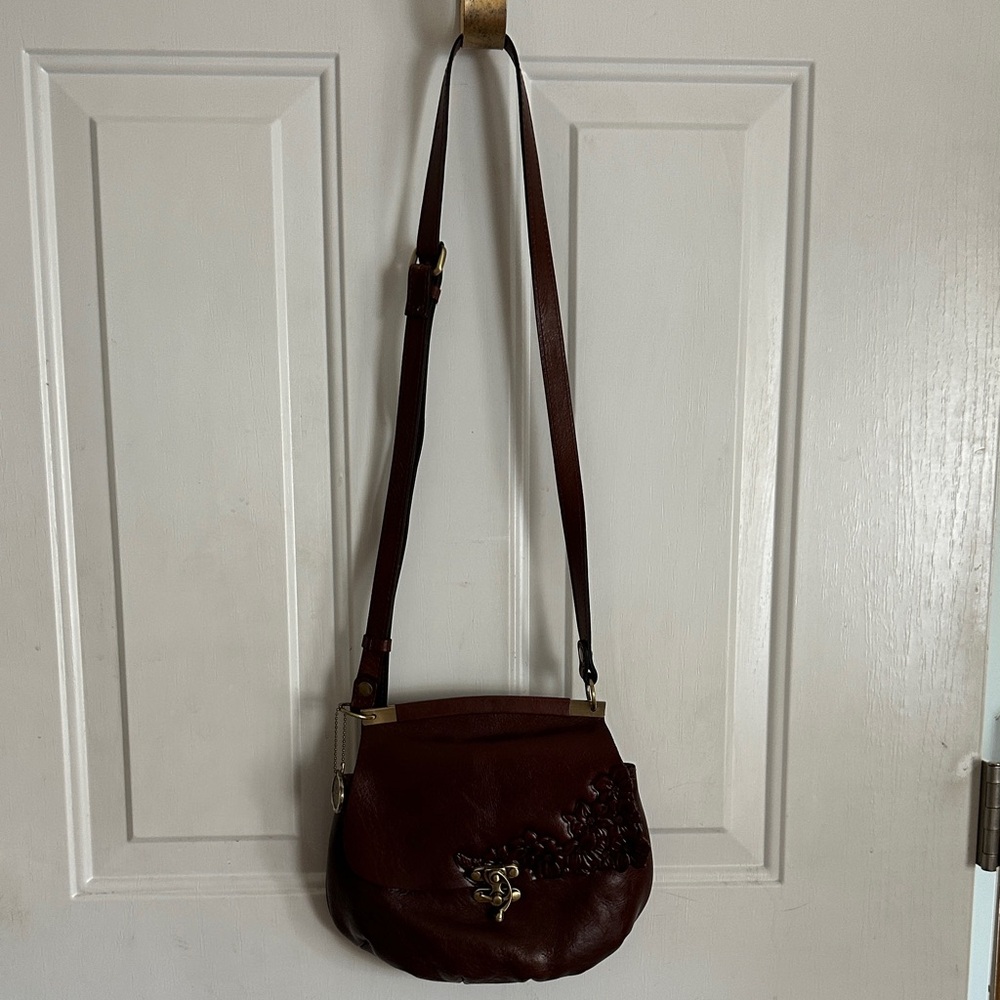 Patricia Nash Veneto Crossbody British Tan